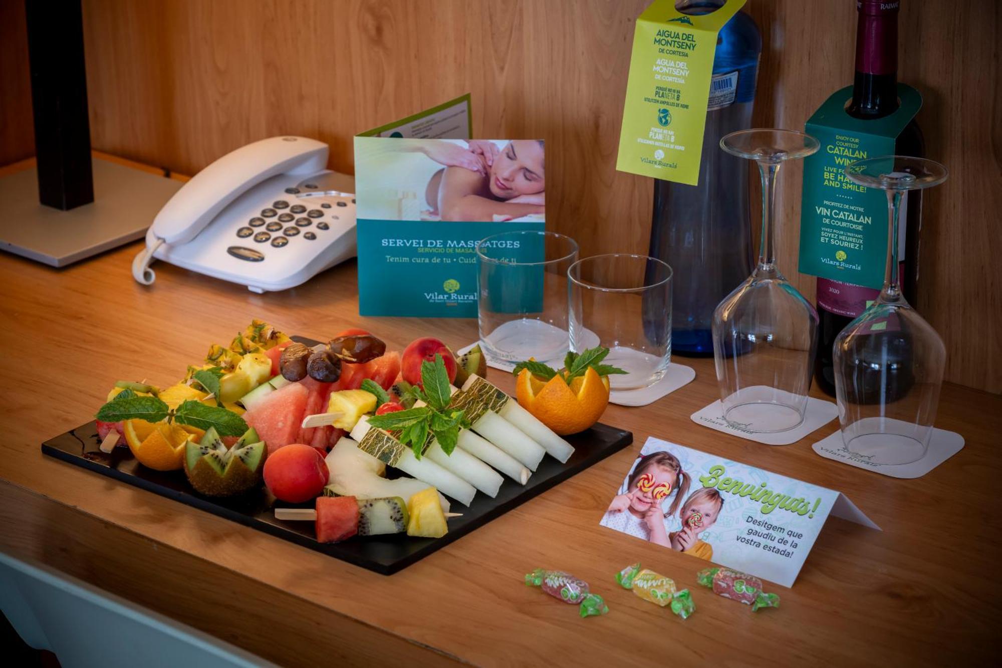 Vilar Rural De Sant Hilari Sacalm By Serhs Hotels Rum bild