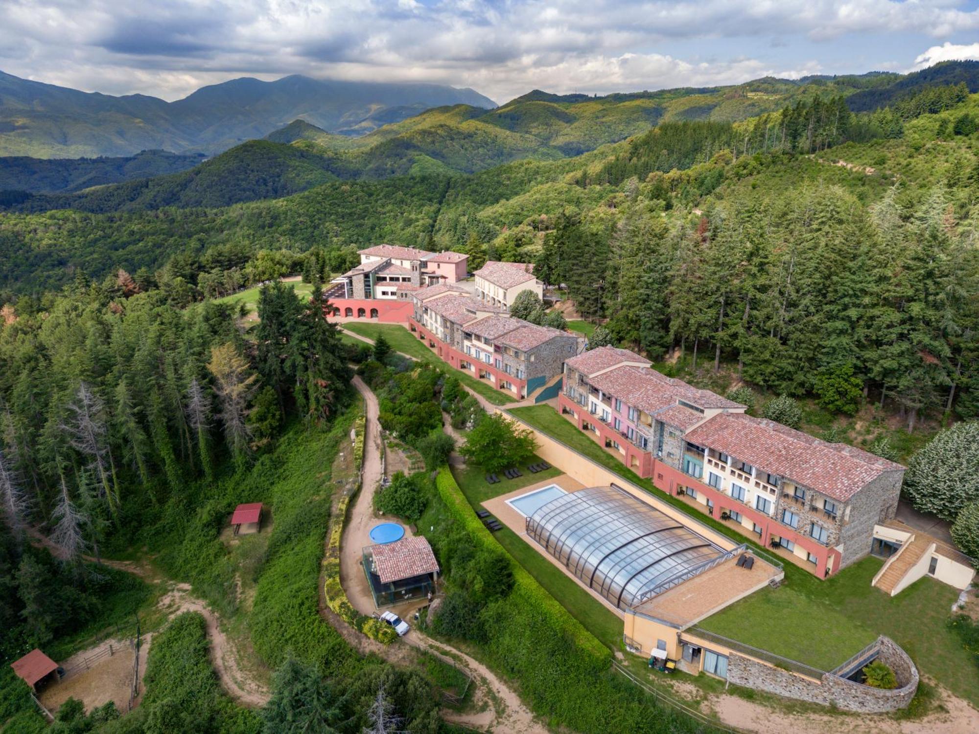 Vilar Rural De Sant Hilari Sacalm By Serhs Hotels Exteriör bild
