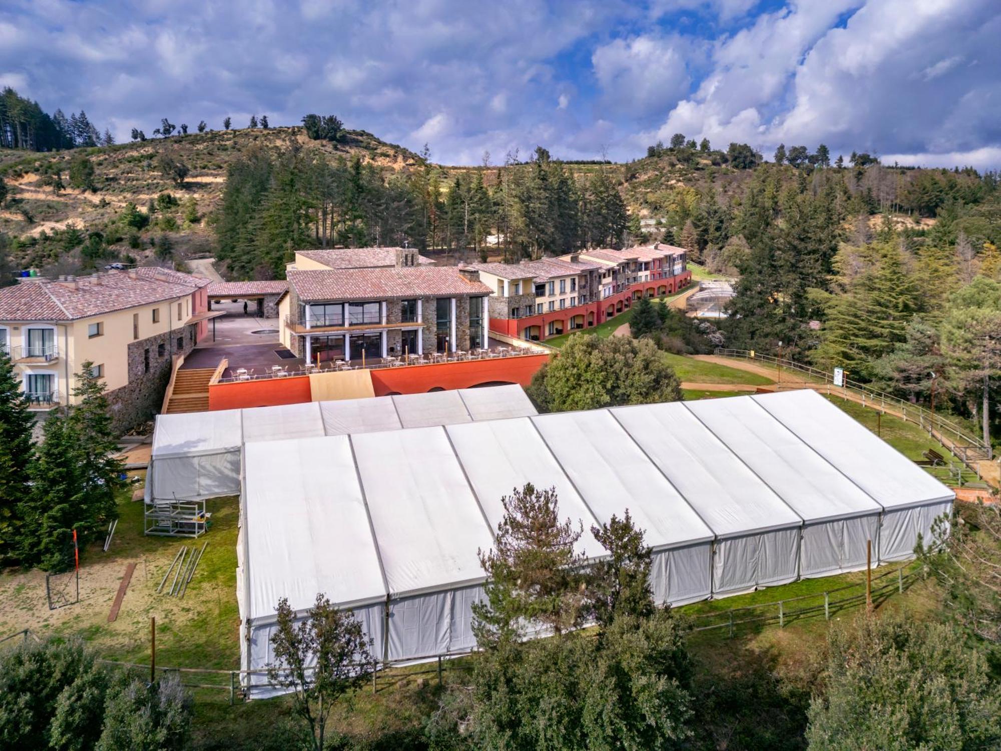 Vilar Rural De Sant Hilari Sacalm By Serhs Hotels Exteriör bild